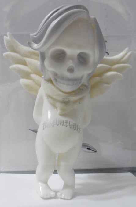 Secret Base 2009 Usugrow Salvation Ink Full Color White Flocked Ver 6" Vinyl Figure - Lavits Figure