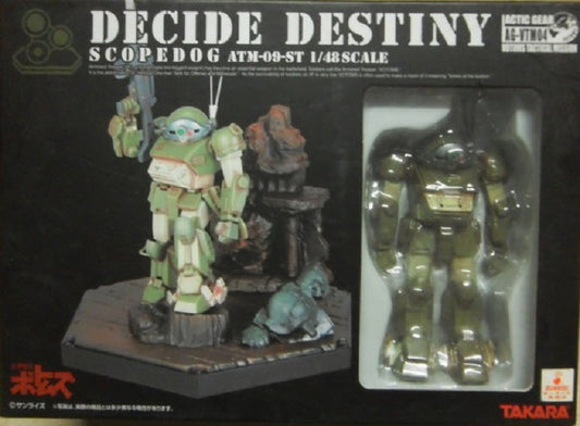 Takara 1/48 Votoms Decide Destiny Actic Gear AG-VTM04 Scopedog ATM-09-ST Action Figure Set - Lavits Figure
 - 1
