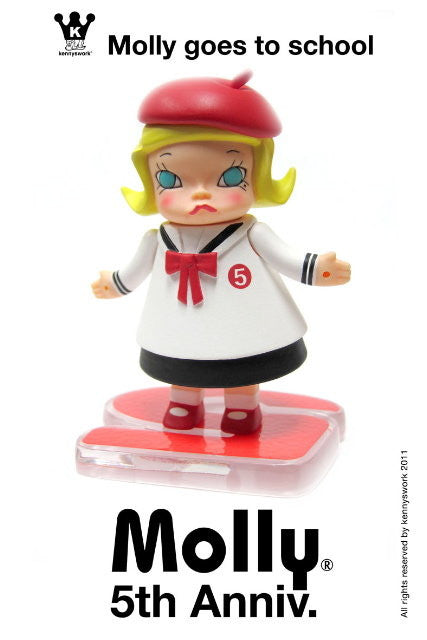 Kenny's Work Kenny Wong Molly Goes To School 5th Anniversary Figure - Lavits Figure