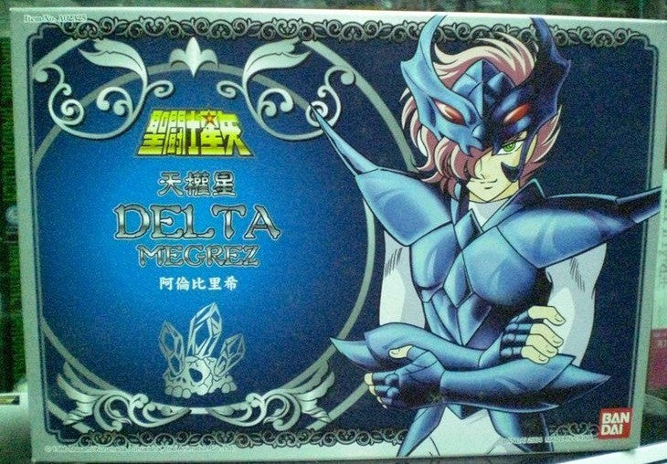 Bandai Saint Seiya Myth Cloth Delta Megrez Alberich H.K. Ver. Plastic Action Figure Set - Lavits Figure