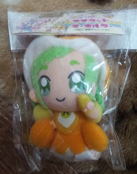 Banpresto Magical Ojamajo Do Re Mi Momoko Asuka 3" Plush Doll Strap Key Chain Figure - Lavits Figure