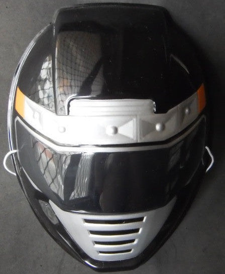 black power ranger helmet motorcycle Toei Power Rangers Operation Overdrive Boukenger Bouken Black Fighter Plastic Mask