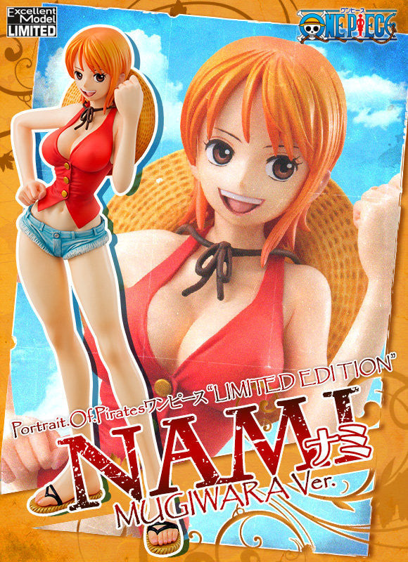 Megahouse 1/8 One Piece POP Limited Edition Nami Mugiwara Ver. Pvc