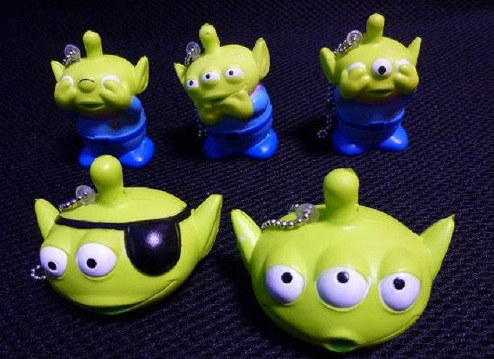 Takara Tomy Disney Pixar Toy Story Gashapon 5 Soft Munyu Mascot Strap Figure Set - Lavits Figure
- 2