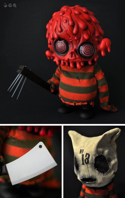 Playge Brandt Peters x Ferg Project Squadt Terror Boys Ooze No 13 Nightmare Ver 6" Vinyl Figure - Lavits Figure