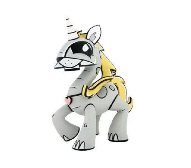 Wonderwall Joe Ledbetter Unicornasaurus Grey Ver. 8" Vinyl Figure - Lavits Figure