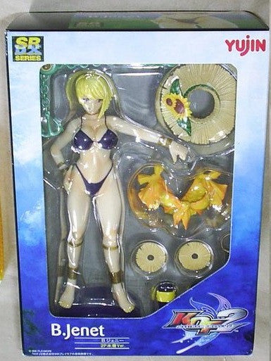 Yujin SR DX The King Of Fighters B.Janet Bikini Swimsuit Pvc Trading Figure Set - Lavits Figure
- 2