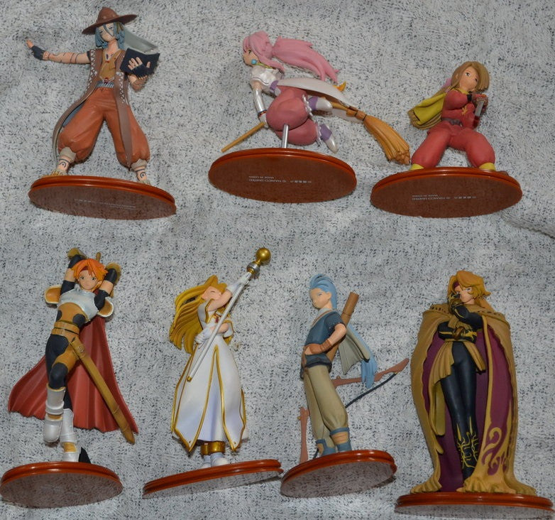 Kotobukiya One Coin Tales of Phantasia TOP 6+1 Secret 7 Trading Collection Figure Set Used - Lavits Figure
- 1