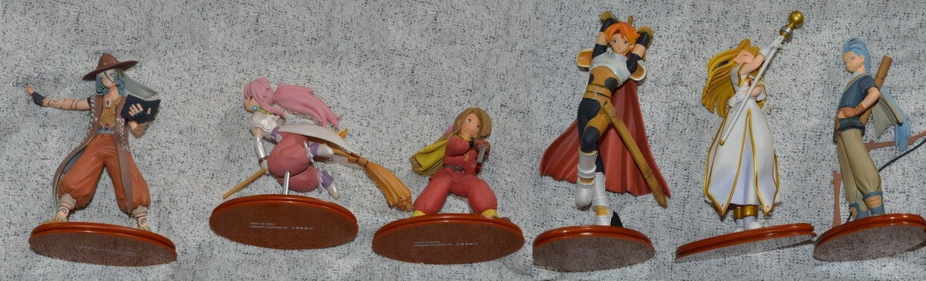 Kotobukiya One Coin Tales of Phantasia TOP 6 Trading Collection Figure Set - Lavits Figure