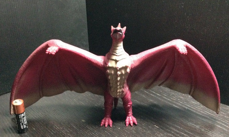Bandai 1993 Godzilla Forever Fire Rodan 6" Soft Vinyl Trading Figure - Lavits Figure
- 1