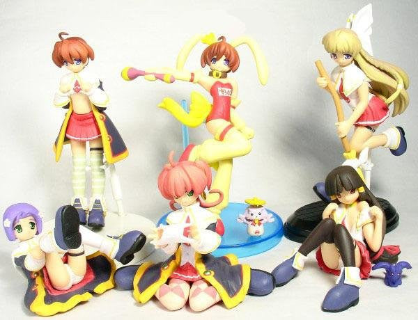 Millennium DGP Digital Gals Gashapon Capsule Majokko A La Mode 5+1 Secret 6 Mini Figure Set - Lavits Figure
- 2