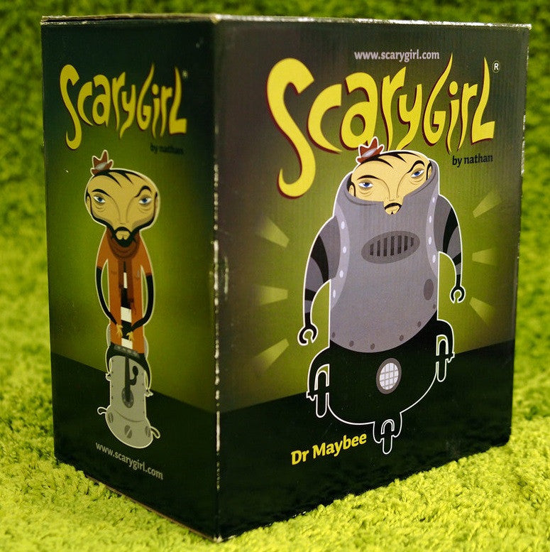 Flying Cat 2004 Nathan Jurevicius Scarygirl Dr. Maybee & T Bear Ver 8" Vinyl Figure - Lavits Figure
- 2