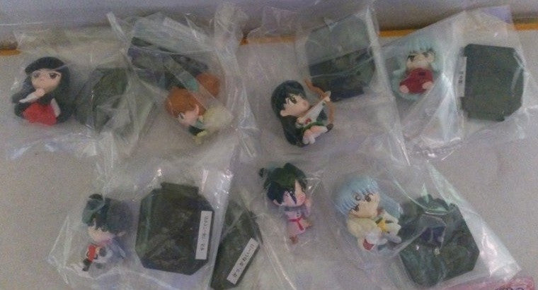 Bandai Inu Yasha Gashapon 7 Mini Trading Collection Figure Set - Lavits Figure
- 2