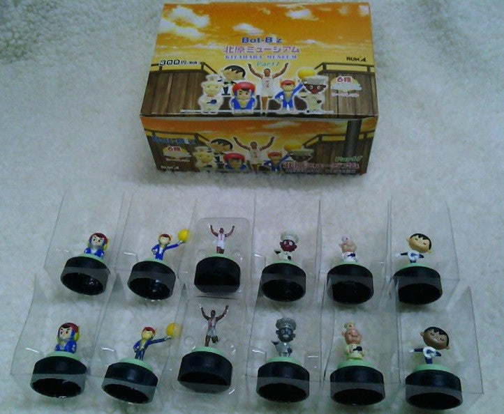 Run'A Bot Biz Teruhisa Kitahara Museum Trading Collection 6+6 1P 2P 12 Figure Set - Lavits Figure
