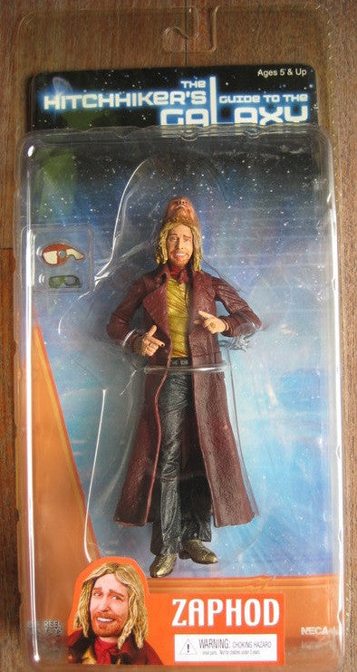 Reel Toys Neca Hitchhiker's Guide To The Galaxy Zaphod 6" Action Collection Figure - Lavits Figure