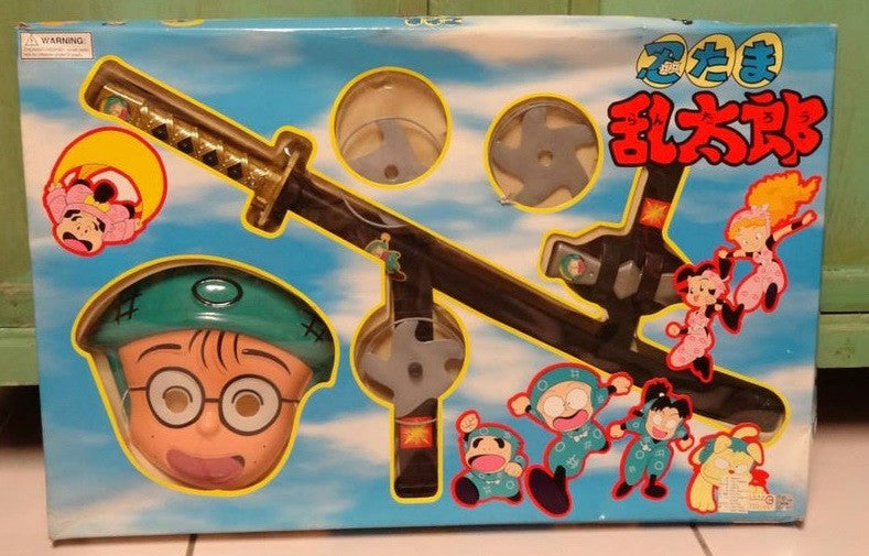 Daniel & Co 1996 Nintama Rantaro Ninja Boy Inadera Rantaro Mask Weapon Play Set - Lavits Figure