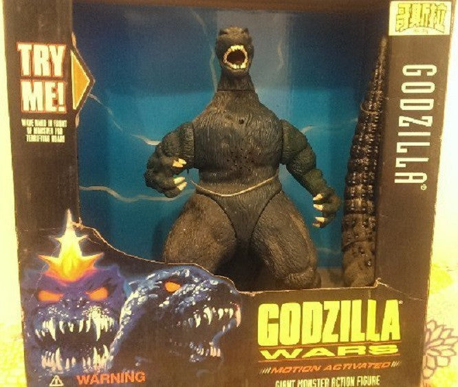 Trendmasters 1995 Godzilla Wars Motion Activated Giant Monster Action Figure - Lavits Figure