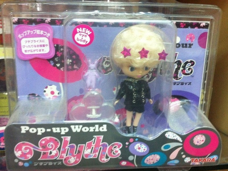 Takara Tomy Petite Blythe PBL-24 Pop Up World Midnight Hour Action Doll  Figure