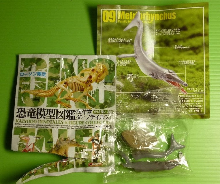 Kaiyodo Dinotales Dinosaur Part 6 Lawson Limited Collection No 09 A Metriorhynchus Figure - Lavits Figure