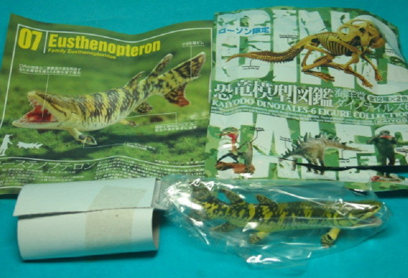 Kaiyodo Dinotales Dinosaur Part 6 Lawson Limited Collection No 07 A Eusthenopteron Figure - Lavits Figure