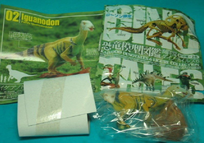 Kaiyodo Dinotales Dinosaur Part 6 Lawson Limited Collection No 02 A Iguanodon Figure - Lavits Figure