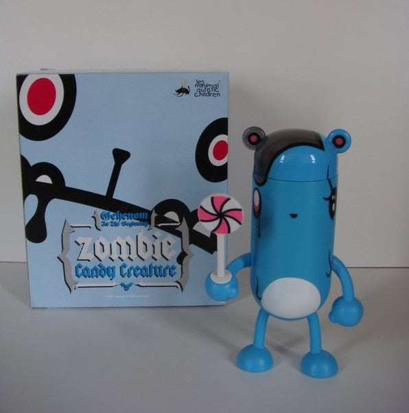 LMAC.tv 2005 LMaC Zombie Candy Creature Blue Ver 6" Vinyl Figure - Lavits Figure