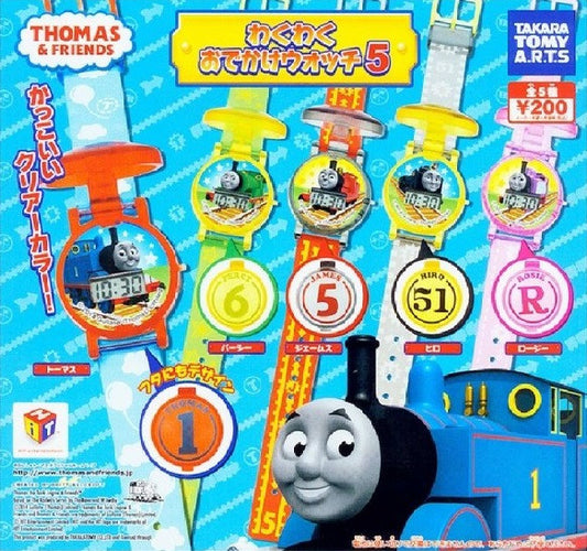 Takara Tomy Thomas & Friends Gashapon Digital Child Watch P5 5 Figure Set - Lavits Figure