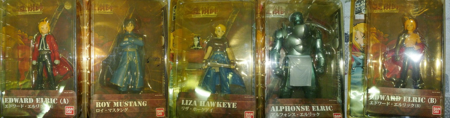 Bandai Fullmetal Alchemist 5 6" Trading Collection Figure Set - Lavits Figure