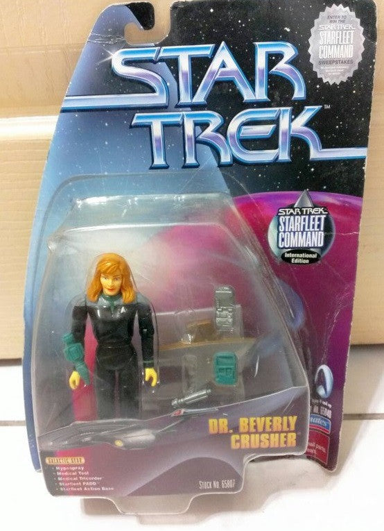 Playmates Star Trek Starfleet Command Beverly Crusher Trading