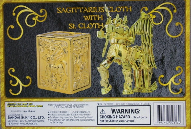 Bandai Saint Seiya Poseidon Myth Cloth Sagittarius Aiolos With St. Box H.K. Ver. Plastic Action Figure Set - Lavits Figure
- 2