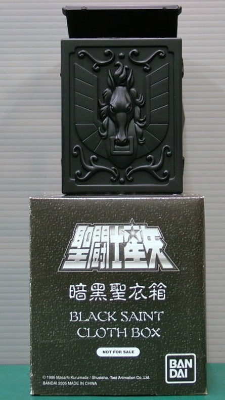 Bandai 2005 Saint Seiya Myth Cloth Black Saint Cloth Box Not For Sale Ver. Figure - Lavits Figure