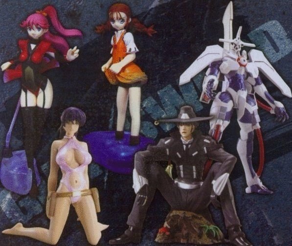 CM's Movic Gun x Sword 5 Trading Figure Set