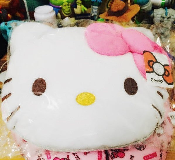 Sanrio Hello Kitty Watsons Limited 12" Transformer Travel Neck Pillow Plush Doll Figure - Lavits Figure
- 3