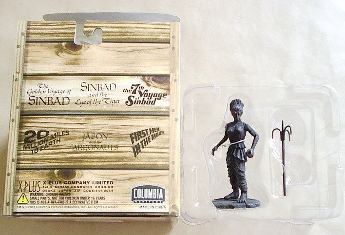 X-Plus Columbia Film Library Ray Harryhausen Wooden Woman Resin Trading Figure - Lavits Figure