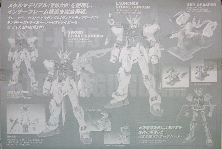 Bandai 1/100 Expo 2003 Chogokin Metal Material Model Launcher & Sword Strike Gundam Clear Color Ver Action Figure - Lavits Figure
- 2
