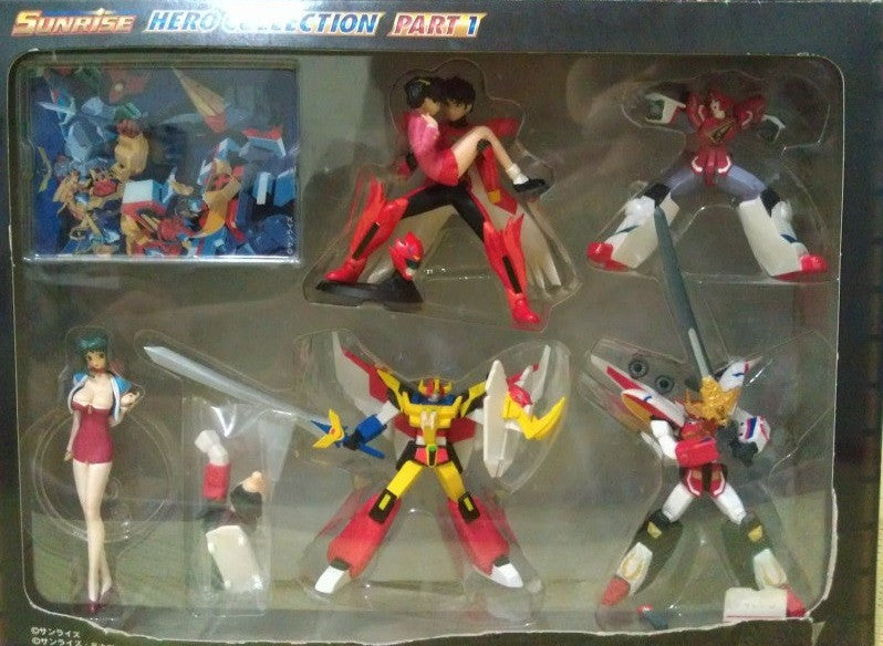 Yujin Sunrise Hero Collection Part 1 Gaogaigar Dagwon Trading Figure Set - Lavits Figure