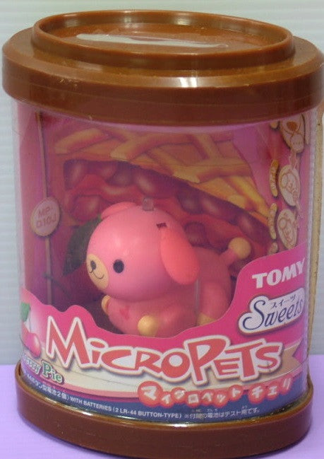 Tomy Micropets My Little Pet Electronic Interactive Toy MP-D10J Pink Dog Trading Figure - Lavits Figure