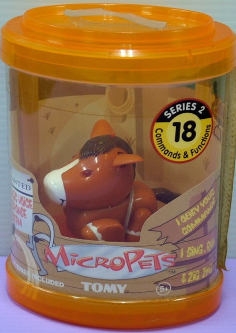 Tomy Micropets My Little Pet Electronic Interactive Toy Oak Trading Figure - Lavits Figure