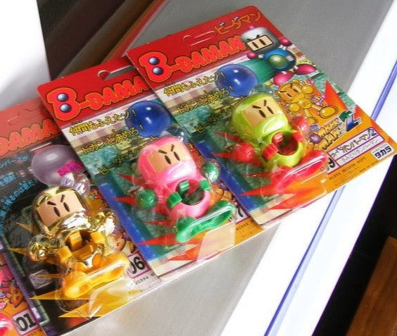 Takara 1994 Hudson Soft B-Daman Bomberman 2 No 01 06 07 09 Model Kit Action Figure Set - Lavits Figure