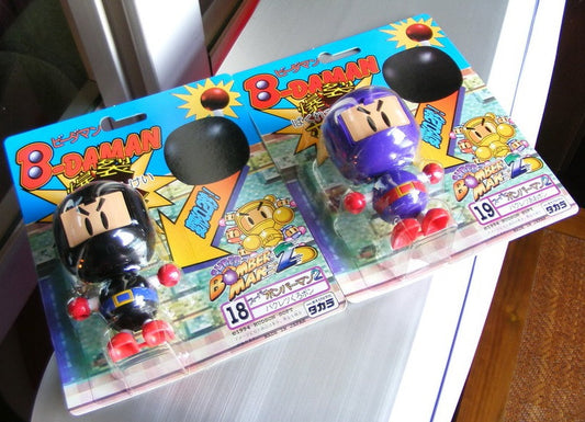 Takara 1994 Hudson Soft B-Daman Bomberman 2 No 18 + 19 Model Kit Action Figure - Lavits Figure