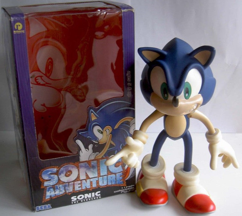 Sega 1991 Sonic Adventure The Hedgehog 12 Soft Vinyl Coin Bank