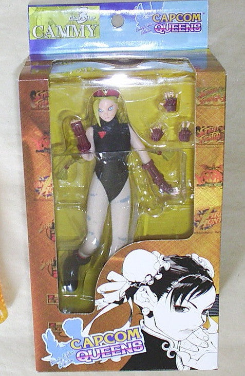 Moby Dick Capcom Queens Street Fighter Cammy Black Ver. 7" Action Figure Set - Lavits Figure