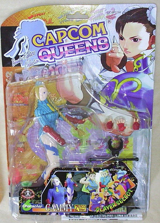Moby Dick Capcom Queens Street Fighter Cammy Zero 3 Ver. 7" Action Figure Set - Lavits Figure