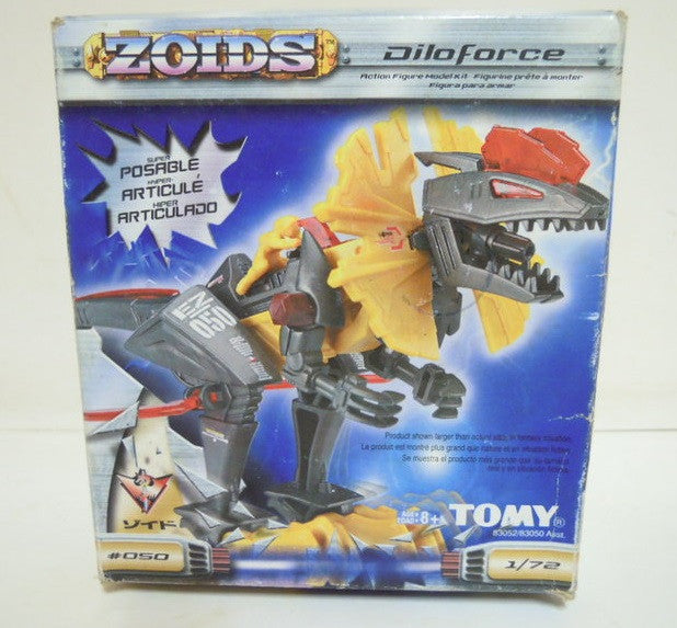 Tomy Zoids 1/72 EZ-050 Diloforce Diloho Saurus Type Action Model Kit Figure - Lavits Figure