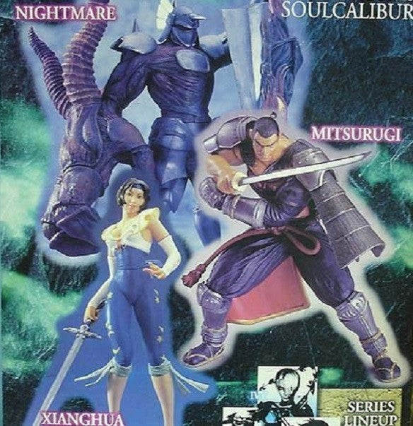 Epoch Soul Calibur Series 1 Nightmare Mitsurugi Xianghua 3 Action Figure Set - Lavits Figure