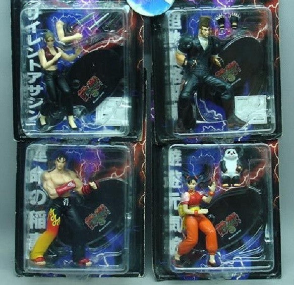 Epoch 1/10 Namco's Tekken 3 Jin Nina Ling Paul 4 Action Collection Figure Set - Lavits Figure
- 2
