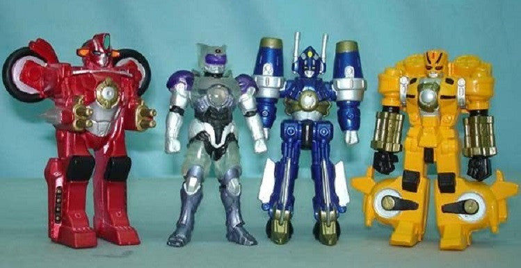 Sega Choukou Senshi Changerion Shanzerion 4 Action Collection Figure Set - Lavits Figure
- 2