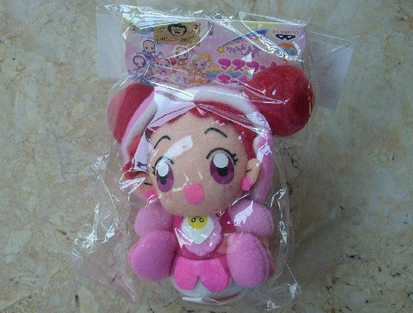 Banpresto Magical Ojamajo Do Re Mi Doremi Harukaze 3" Plush Doll Strap Key Chain Figure - Lavits Figure