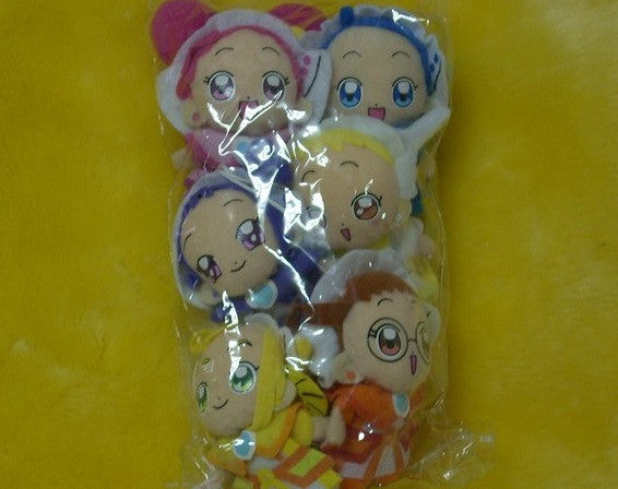 Magical Ojamajo Do Re Mi 6 Magnet Strap Plush Doll Collection Figure Set - Lavits Figure