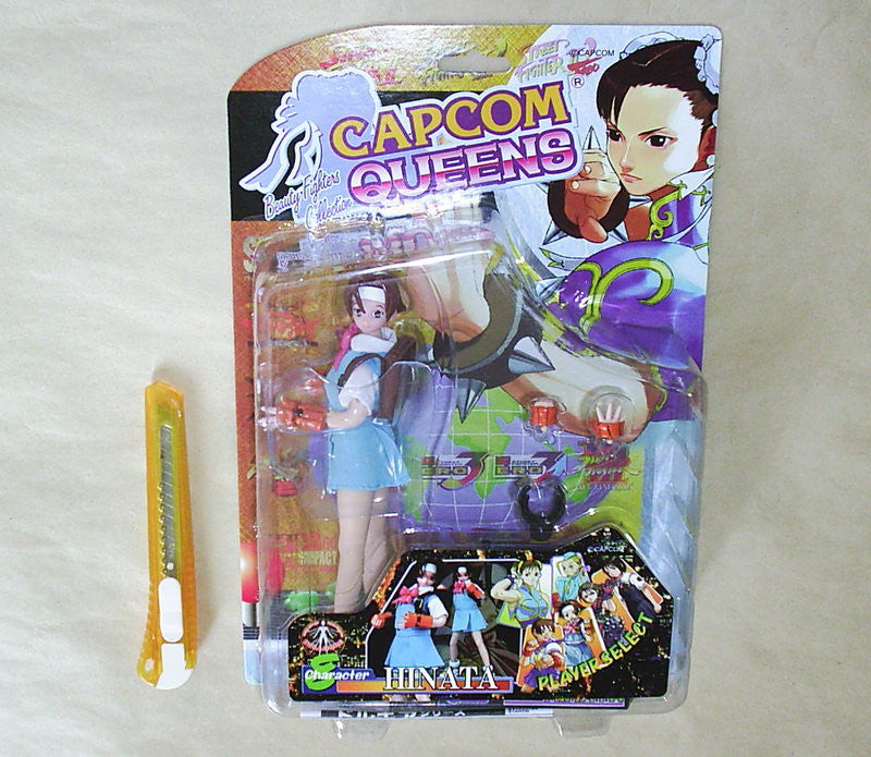 Moby Dick Capcom Queens Street Fighter Hinata 7" Action Figure Set - Lavits Figure